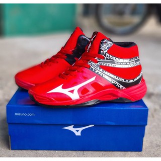 ใหม่ mizuno thunder blade 2-volume รองเท้าวอลเลย์บอล สําหรับผู้ชาย