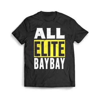 เสื้อผ้าผชเสื้อยืด พิมพ์ลาย All Elite BaybayS-5XL