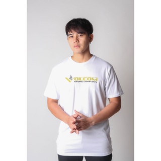 เสื้อยืดที่คุณต้องการVOLCOM เสื้อยืดผู้ชาย VAF032001 APAC VEE STONE SS TEEขนาดเต็มS-5XL