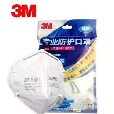 3M หน้ากากกันฝุ่น PM 2.5 รุ่น 9501
