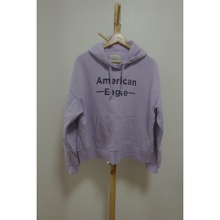 American Eagle Fleece Graphic Hoodie เสื้อฮู้ดดี้ผู้หญิง ลายกราฟฟิค - Oversize