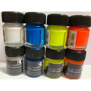 สีอะคริลิคสัท้อนแสง ST สำหรับงานหัตกรรมและงานศิลปะ 15 ml.