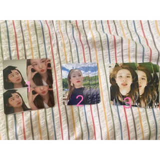 พร้อมส่ง ! การ์ด Redvelvet ไอรีน ซึลกิ อัลบั้ม monster👿