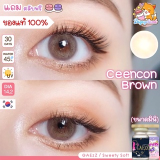 คอนแทคเลนส์ Ceencon Brown (GAEzZ Secret / Sweety Soft) ขนาดมินิ 🌷 ลายคล้าย Ava สวย สายฝอ