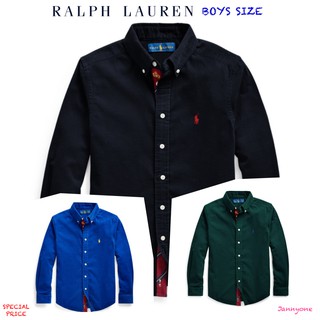 RALPH LAUREN COTTON CORDUROY SHIRT (BOYS SIZE 8-20 YEARS)