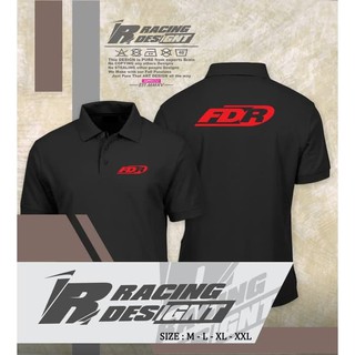 เสื้อโปโล พิมพ์ลายโลโก้ FDR -K-STYLE