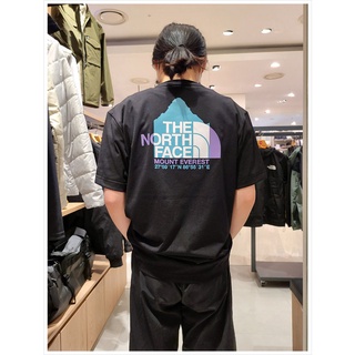 เสื้อยืดแขนสั้น พิมพ์ลายโลโก้ภูเขา The North Face North สําหรับผู้ชาย และผู้หญิง 22 Nt7un23