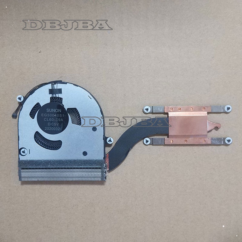 แล็ปท็อป CPU Cooling พัดลมฮีทซิงค์สําหรับ Lenovo 3ILF7TMLV00 EG50040S1-CL60-S9A DC5V 2.50W S0LDQ5D5D