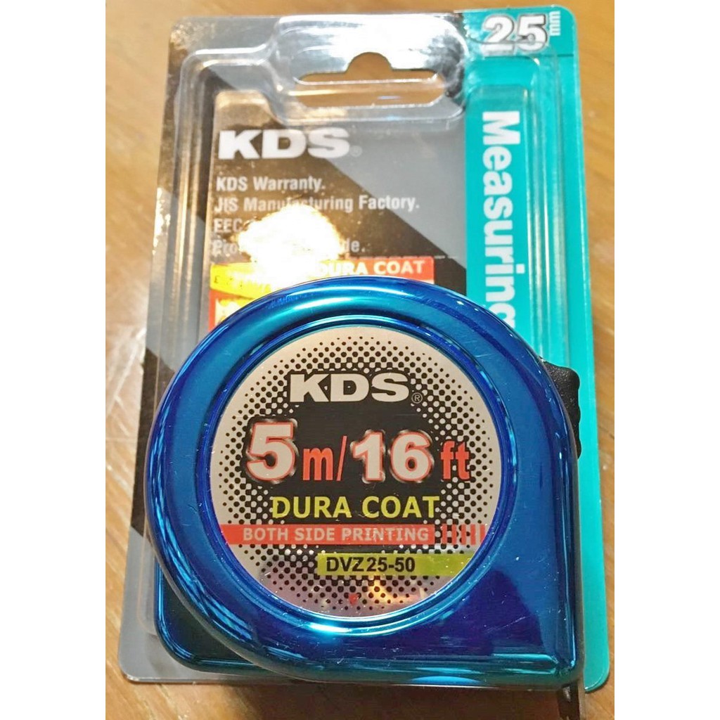 ตลับเมตร KDS DURACOAT 5 M. 1/2โหลลูกละ 305 บาท