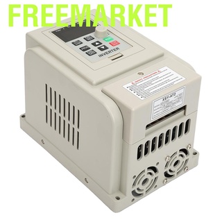 Freemarket 220VAC Variable Frequency Drive VFD Speed Controller for Single-phase 0.75kW AC Motor