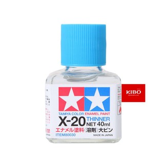 ทินเนอร์ทามิย่า TA80030 X-20 THINNER 40ML (Enamel)