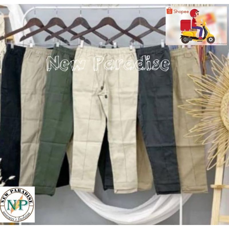 KATUN BAGGY PANTS PREMIUM CHINOS STRECTH LONG PANTS/BAGGY PANTS COTTON TWILL STRECTH/BAGGY PANTS ผู้
