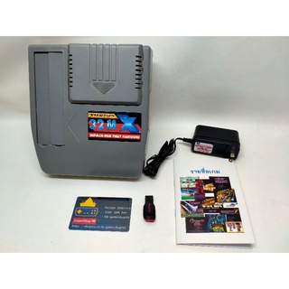 หัวโปร 32Mรุ่น TurboX32 สำหรับ SFC/Snes Japan+USA หรือ สำหรับSuper Nintendo  แบบ USB จุเกม800เกมโดนประมาณ ชุดไปเล่น