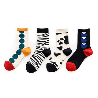 KAFU D148 sports casual style cotton socks middle ankle socks