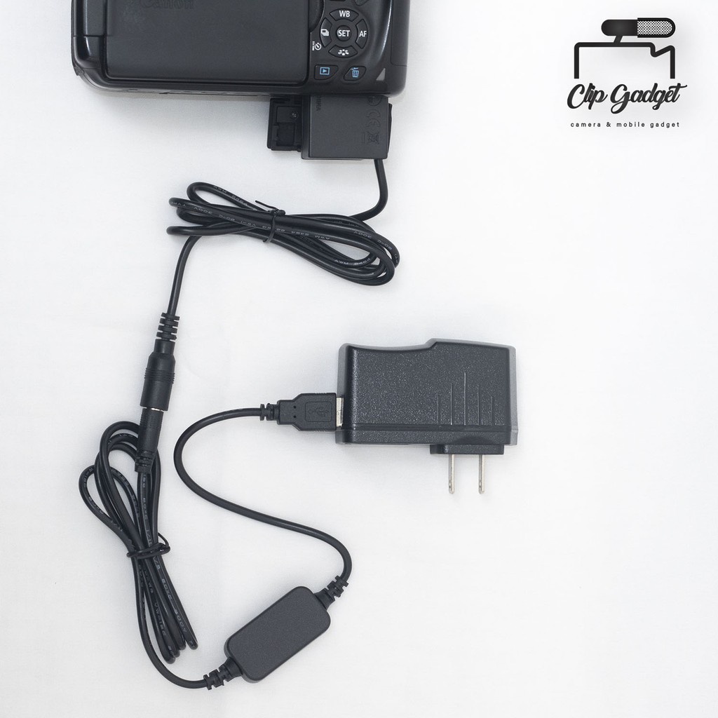 โค้ด GRAD88 ลด 40% สูงสุด 80! แบตเตอรี่ dummy LP-E17 สำหรับกล้อง Canon EOS RP 77D 200D 750D T6i 760D