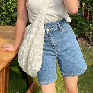 TGDA.CO - กางเกงยีนส์ขาสั้น Body girl รุ่น Madison short denim (พร้อมส่ง)
