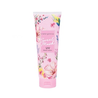 Cute Press Sweet Musk UV Body Lotion  คิวเพรส สวีท มัสค์ ยูวี บอดี้ โลชั่นบำรุงผิวกาย 250 กรัม 48734