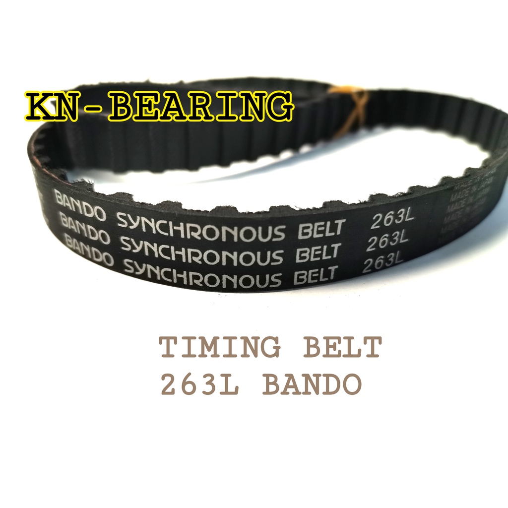 (ราคาต่อเส้น) สายพานเครื่องตีไข่ เครื่องผสม 263L ยี่ห้อ BANDO ไทม์มิ่ง  Timing belt 70 ฟัน