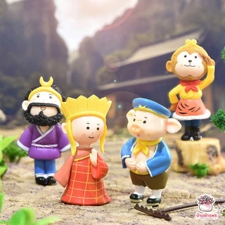 หงอคง ราชาวานรผู้ยิ่งใหญ่ [ เซต 5 ชิ้น ] ตุ๊กตาจิ๋ว โมเดลจิ๋ว แต่งสวน