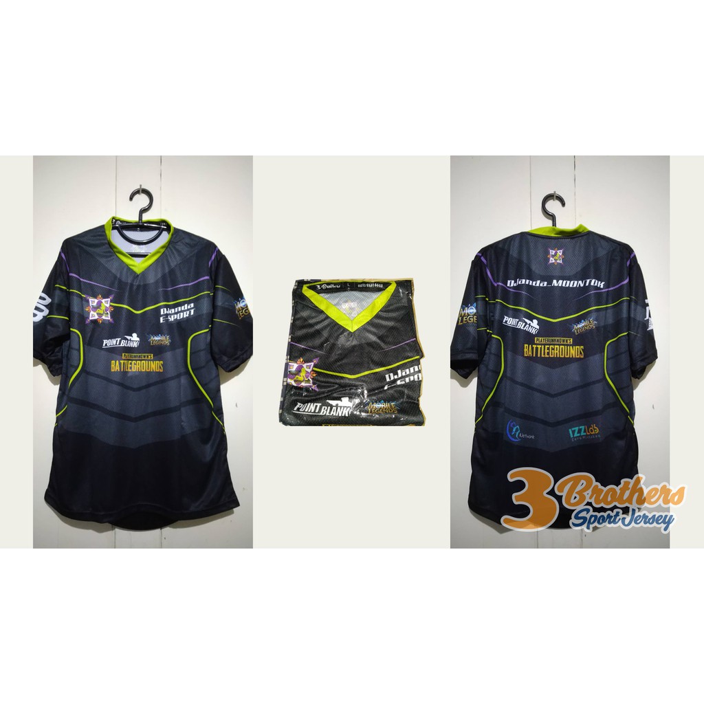 ESPORT เสื้อยืดเกมเมอร์ Jersey | PointBlank DJanda | สินค้าหมดสต๊อก