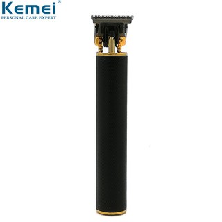 Kemei 1971 Pro Li T-Outliner Skeleton Heavy Hitter ที่กันจอนไร้สาย ผู้ชาย 0mm เครื่องตัดขนหัวล้านเสร็จสิ้น ช่างตัดผม