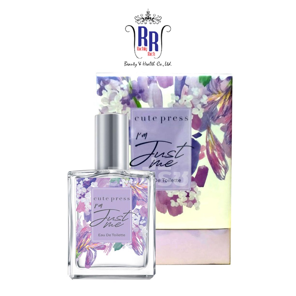 🔸แท้|ส่งไว🔸 CUTE PRESS น้ำหอม I'm Just Me Eau De Toilette จัสท์มี กลิ่นดอกไม้ ดอกไอริส คิวท์เพรส ริชชี่ริชบิวตี้