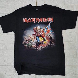 เสื้อยืด วงIron Maiden ลิขสิทธิ์แท้