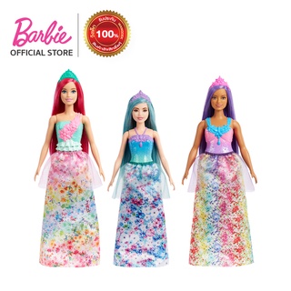 Barbie Dreamtopia Dolls Assortment-บาร์บี้ ตุ๊กตาเจ้าหญิงดรีมโทเปียในชุดกระโปรง(HGR13(C)