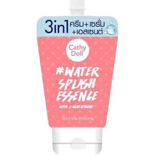 [♥️แท้/แบบซอง] Cathy Doll Water Splash Essence with l-glutathione เคทีดอลล์ วอเทอร์ สแปลช เอสเซ็นส์ cathydoll ครีมน้ำแตก