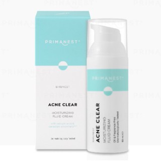 (แท้) Primanest Acne Clear Moisturizing Fluid Cream 50ml พรีมาเนสท์ แอคเน่ เคลียร์ มอยซ์เจอร์ไรซิ่ง ฟูลอิท ครีม