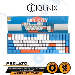 IQUNIX Keyboard F96 Sky City RGB Wireless (Gateron Switch)