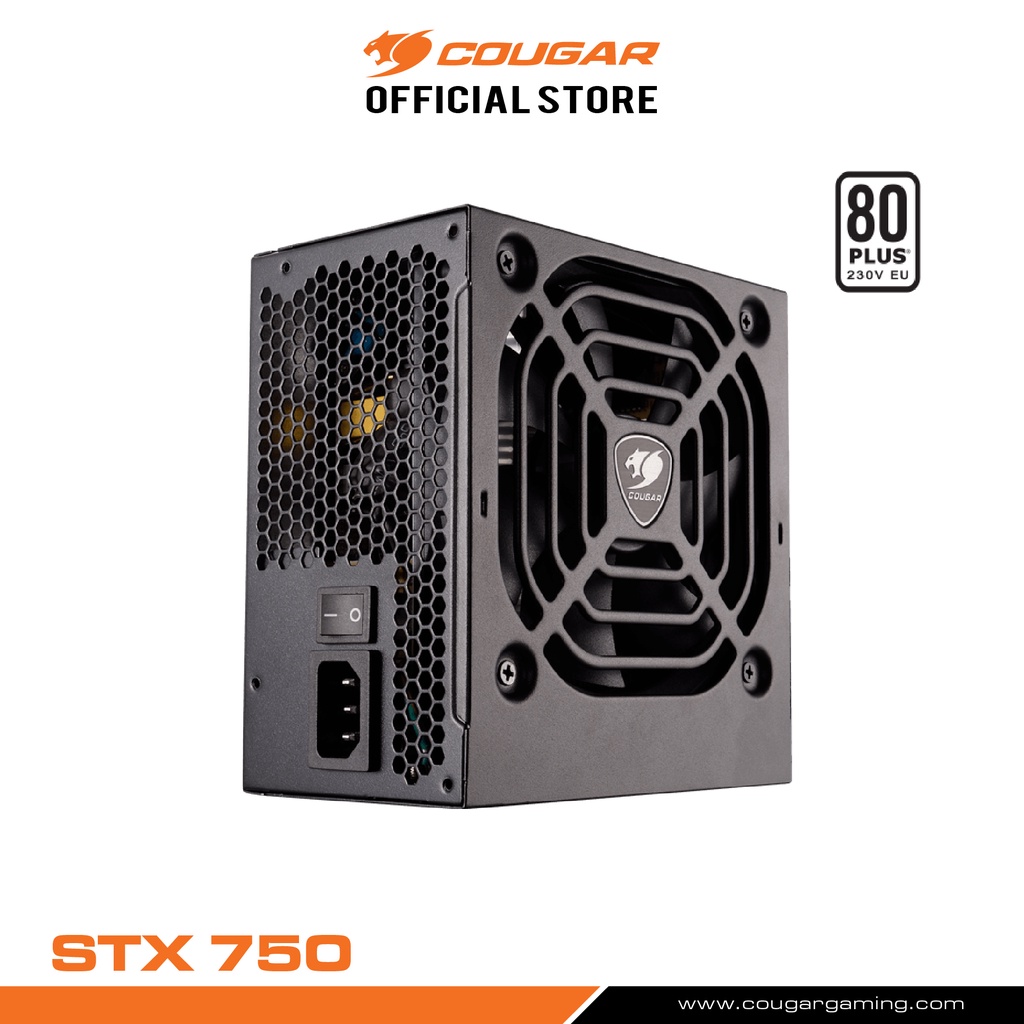 COUGAR STX 750W (80+ White) : Power Supply รับประกัน 3 ปี