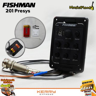 Fishman ปิ๊กอัพ Preamp EQ รุ่น Presys+ 201 (China)