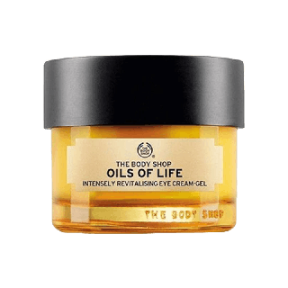 THE BODY SHOP OILS OF LIFE INTENSELY REVITALISING EYE CREAM-GEL เดอะบอดี้ ช็อป