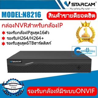 VStarcam กล่องบันทึกกล่อง IP Camera Eye4 NVR N8209P / 9 CH N8216P / 16 CH By.Cam4U