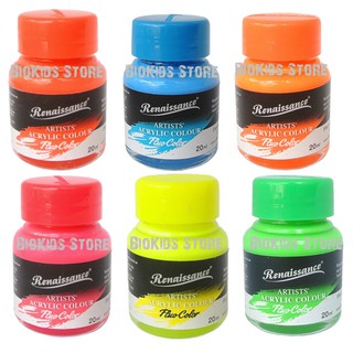 [Part 2/2] Renaiissance acrylic colours 20 ml.