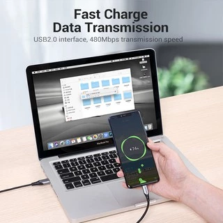 Vention สายชาร์จ 5A USB C ชาร์จเร็ว สายเคเบิลชาร์จ ไนลอน สําหรับโทรศัพท์มือถือ