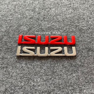 โลโก้ ISUZU ติดท้าย ขนาด 14.5x2.5cm