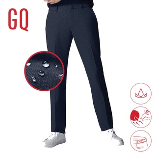 [ลด 200.-, ใช้โค้ด MASEP150] GQ PerfectPants™ กางเกงขายาวผ้าสะท้อนน้ำ สีกรมท่า