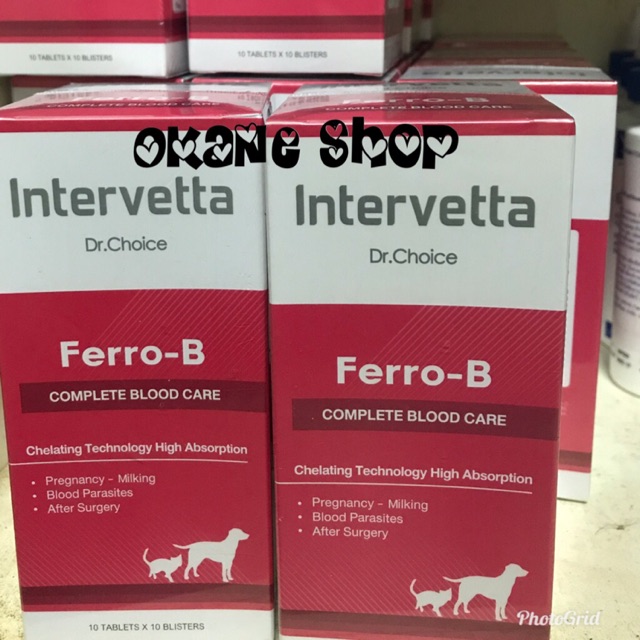 Ferro-B บำรุงเลือด แผง 10 เม็ด | Shopee Thailand