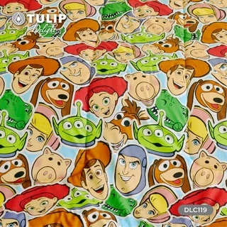 TULIP Delight ทอยสตอรี่ DLC118 ลิขสิทธิ์แท้ Toy Story ชุดผ้าปูที่นอน ผ้าห่ม ผ้านวม พิมพ์ลายการ์ตูน