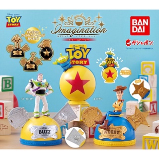 (มีของพร้อมส่ง) Gashapon กาชาปองทอยสตอรี่ Disney Toy Story Capchara Imagination Bandai โมเดลทอยสตอรี่