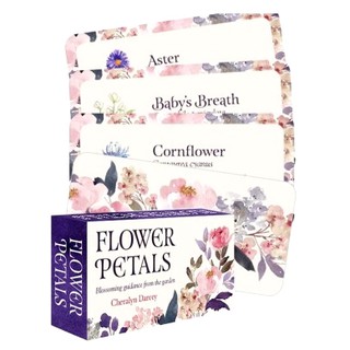 ไพ่ยิปซีฟลาวเวอร์ มนต์เสน่ห์แห่งดอกไม้ ออราเคิลการ์ดที่สวยละมุนละไม Flower Petals Oracle Cards