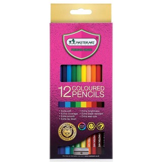 สีไม้ Master Art 12 สี12 Coloured Pencils