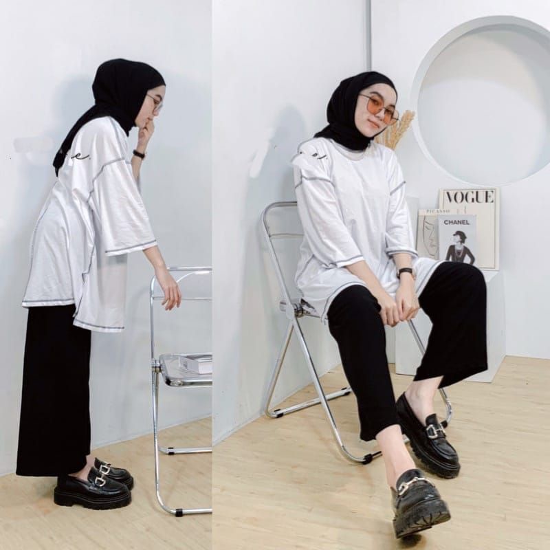 Cecil เสื้อยืดโอเวอร์ไซส์