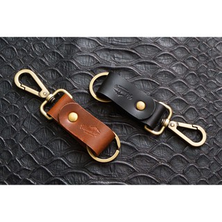 พวงกุญแจหนัง แฮนเมด พวงกุญแจหนังแท้  Leather keychain