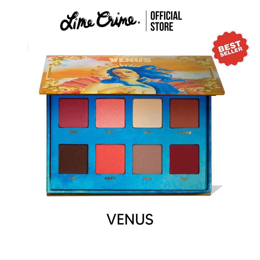 (Lot ผลิต 09/19) Lime Crime Venus Eyeshadow Palette By Lime Crime Thailand