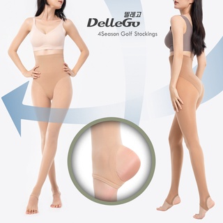 [Korea] Dellego  4 Season Golf Stockings UV Protection Unsewn Hook Hip Up GNJT