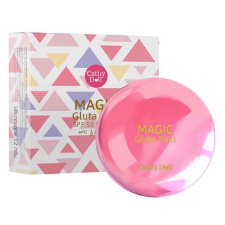 Cathy Doll Magic Gluta Pact SPF 50 PA+++12g.แป้งกลูต้า