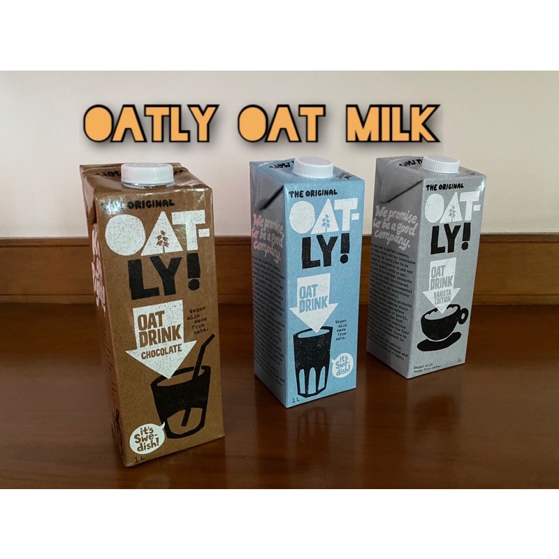 🔆พร้อมส่ง🔆Oatly(นมโอ๊ต)แพ็ค 3 Oat milk